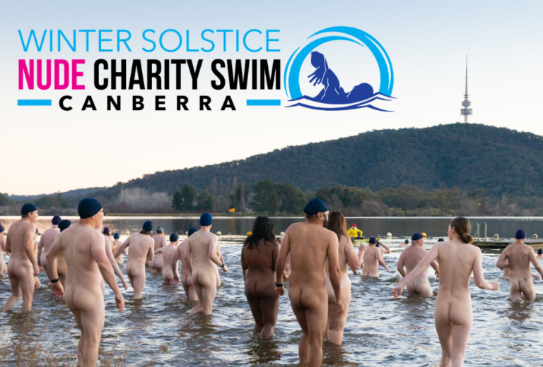 Winter Solstice Nude Charity Swim - Event Banner